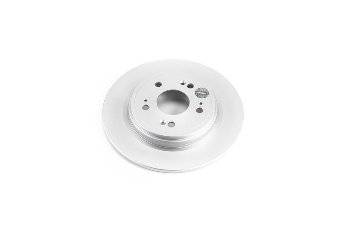 PowerStop JBR1586EVC Rear Evolution Geomet Coated Brake Rotor for 2014-19 Acura RLX