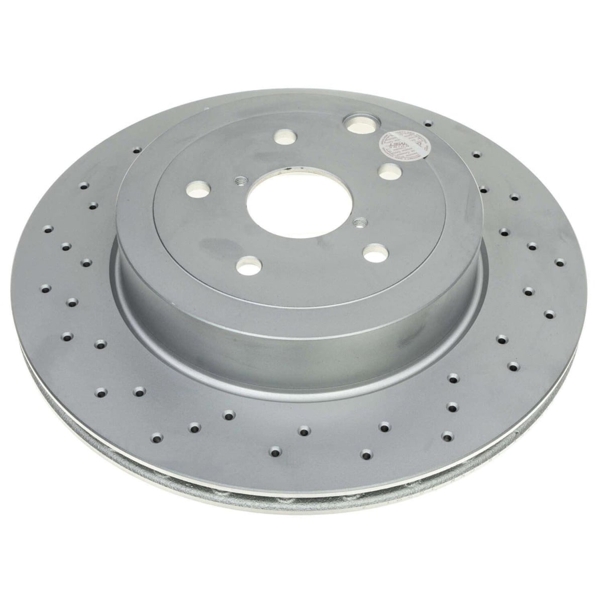 PowerStop JBR1794EVC Rear Evolution Coated Brake Rotor for 2018-20 Subaru WRX STI