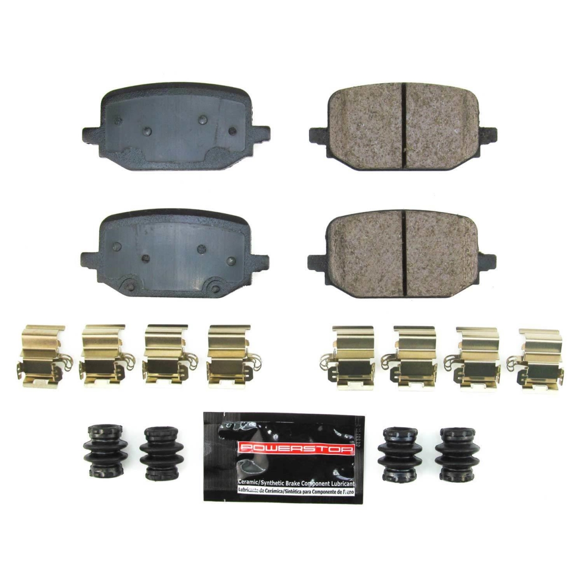 PowerStop Z23-2232 Rear Z23 Evo Sport Brake Pad with Hardware for 2020-22 Ford Explorer