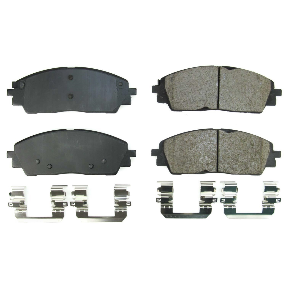 Front Z17 Evo Ceramic Brake Pad with Hardware for 2022 Kia Carnival