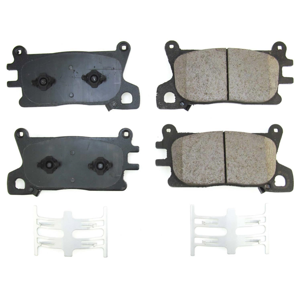 Front Z17 Evo Ceramic Brake Pad with Hardware for 2021 Genesis GV80
