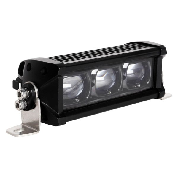 360000002 8.23 in. Value Fit 22W Close Range Beam LED Light Bar, Black & White