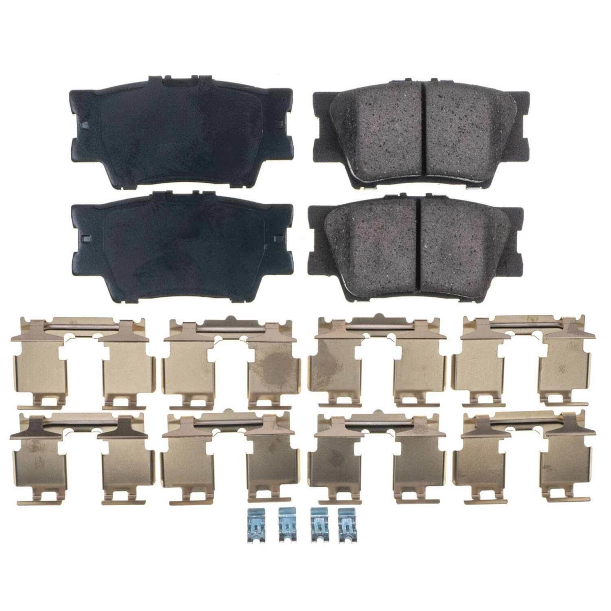 PowerStop 17-1212N Rear Z17 Evo Ceramic Brake Pads with Hardware for 2021-22 Toyota Camry