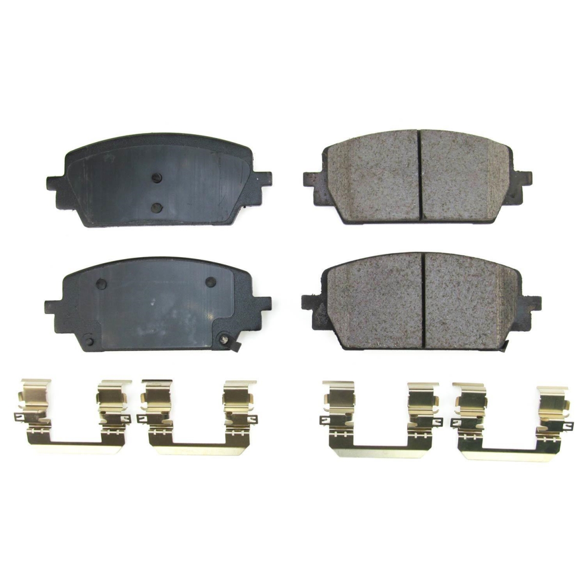 Front Z17 Evo Ceramic Brake Pad with Hardware for 2021 Genesis G80
