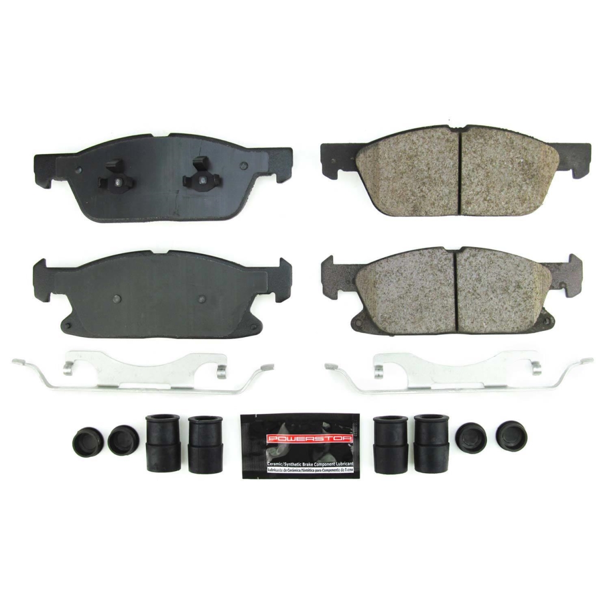 PowerStop Z23-1818B Front Z23 Evo Sport Brake Pad with Hardware for 2017-20 Lincoln MKZ