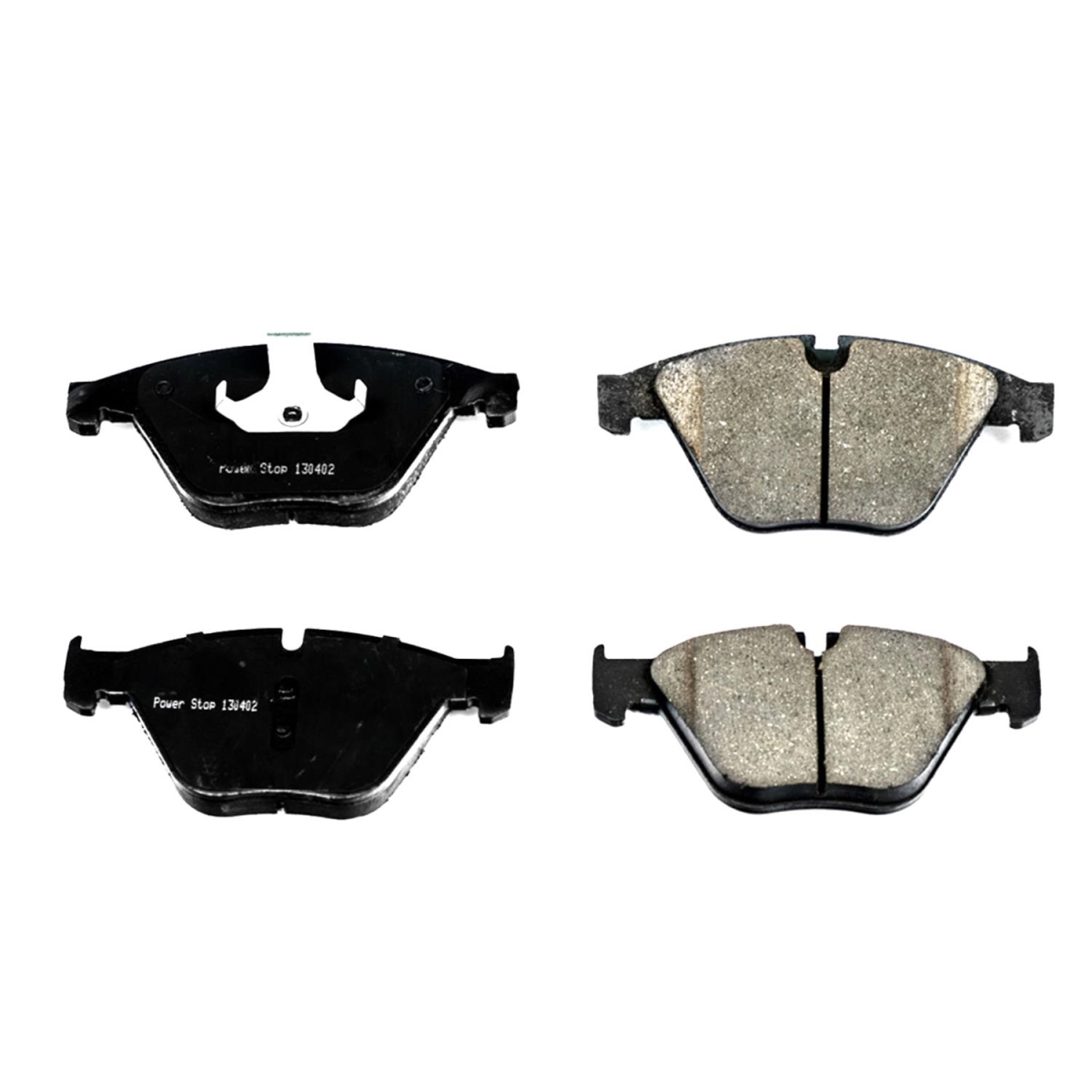 PowerStop 17-1597 Front Z17 Evolution Ceramic Brake Pads with Hardware for 2014-16 BMW 528i