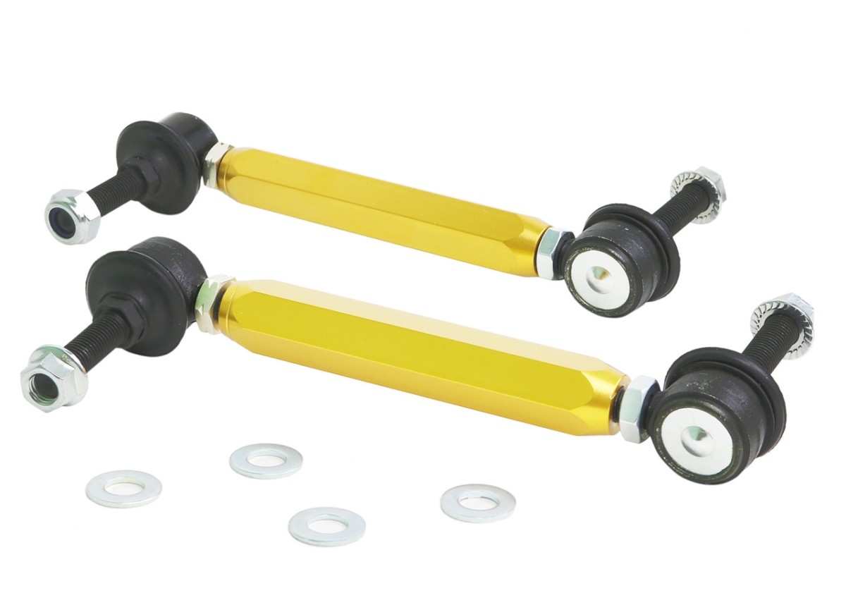 Whiteline KLC140-175 Universal Sway Bar End Link Kit with 175-200 mm Heavy Duty Adjustable & 10 mm Ball Studs