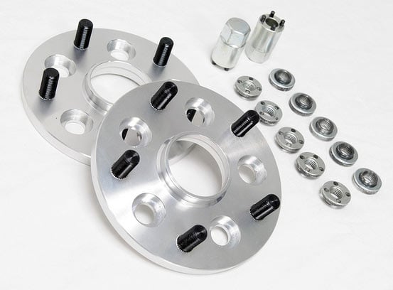 11 mm 12 x 1.25 5-100 to 5-114.3 Wide Tread Spacers PCD Adapter