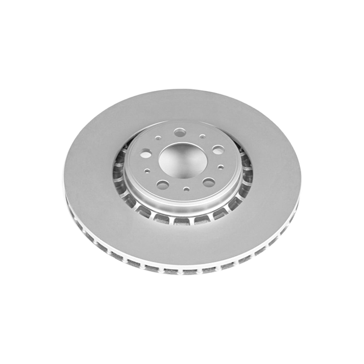 PowerStop EBR894EVC Front Evolution High Carbon Geomet Coated Brake Rotor for 2003-14 Volvo XC90
