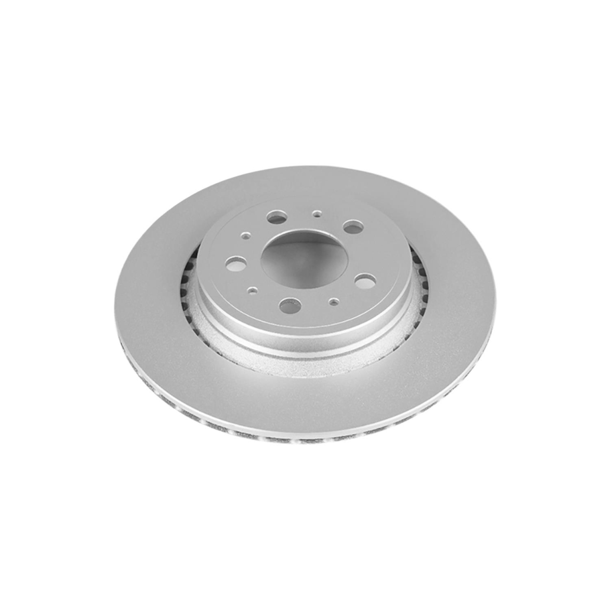 PowerStop EBR1077EVC Rear Evolution High Carbon Geomet Coated Brake Rotor for 2003-14 Volvo XC90