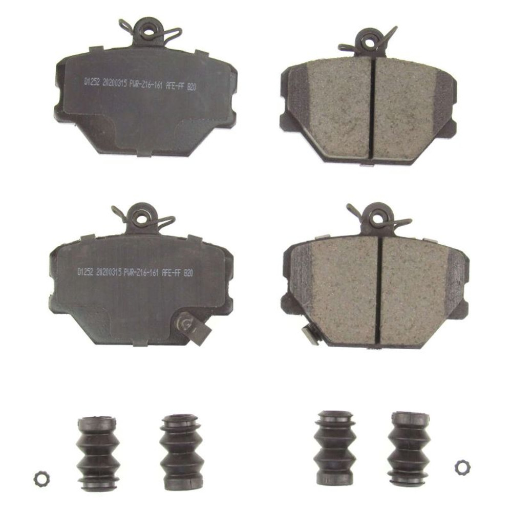 PowerStop 17-1252 Z17 Evolution Brake Pads for 2009-2010 Smart Fortwo Brabus