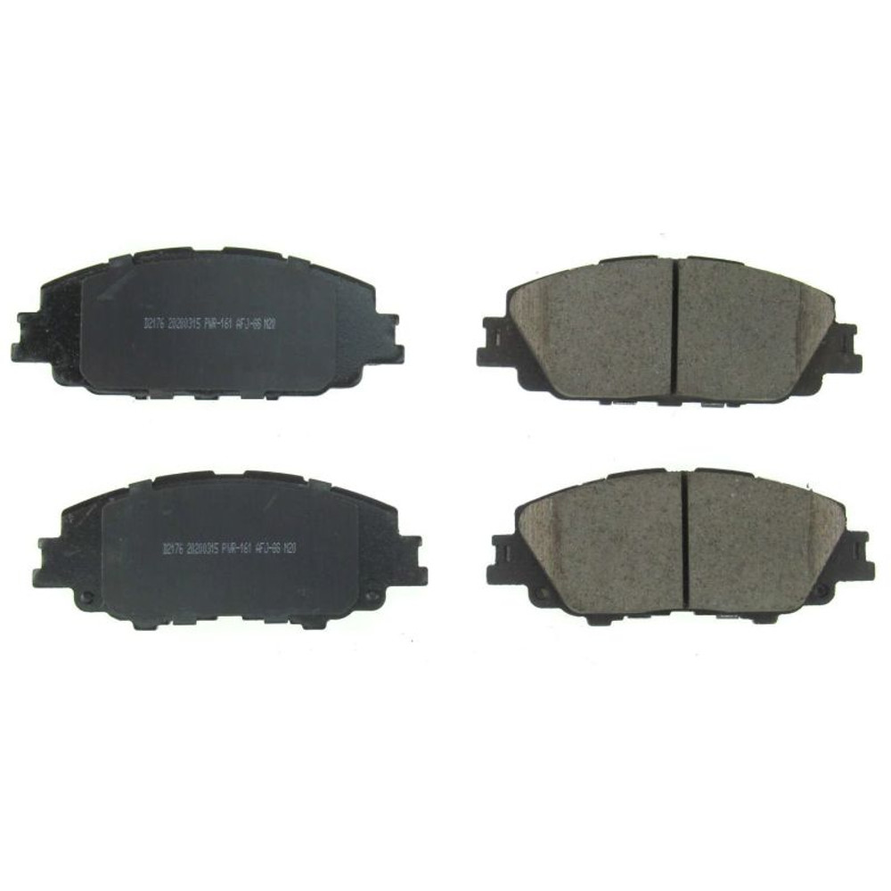 PowerStop 16-2176 Z16 Evolution Brake Pads for 2020-2022 Toyota Corolla L