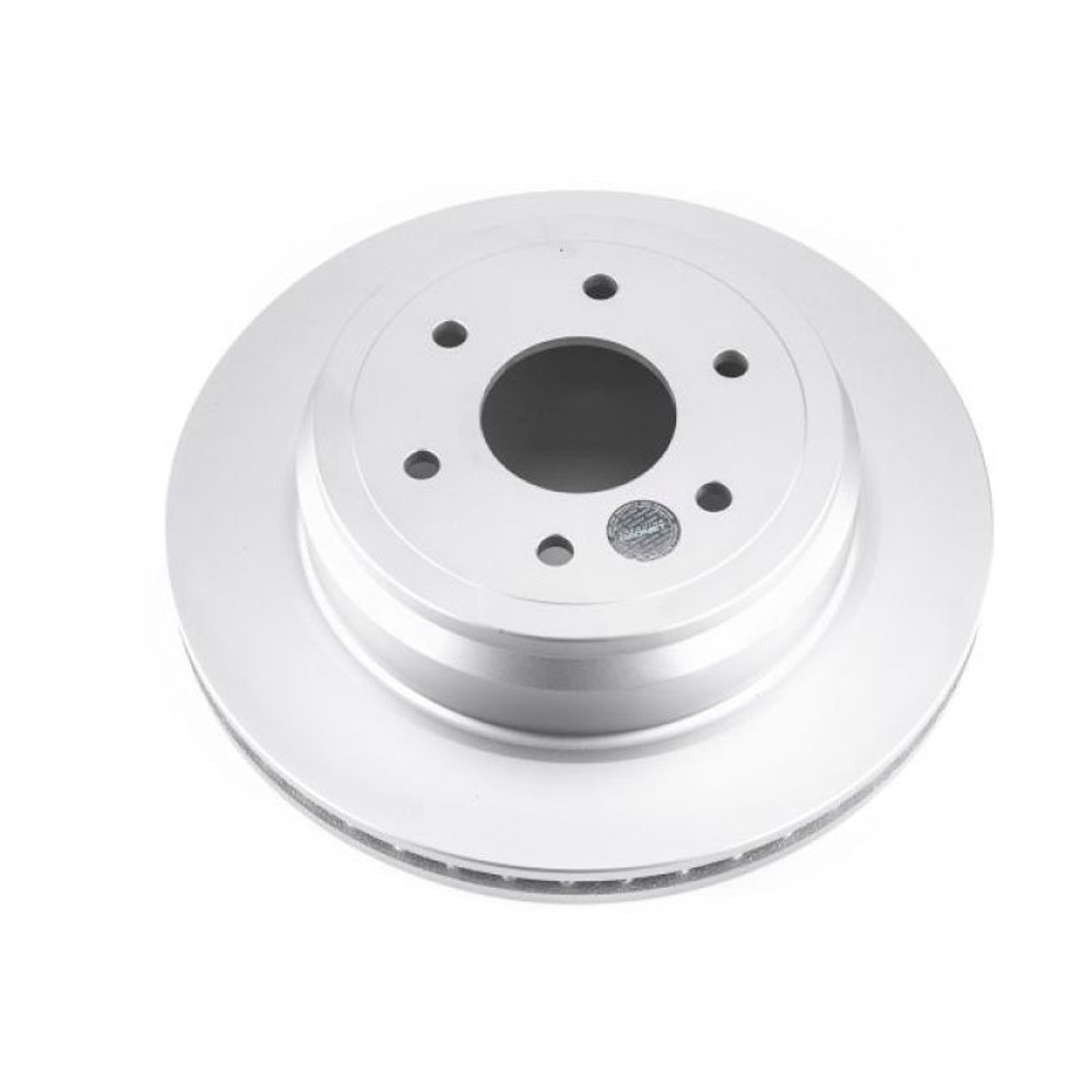 PowerStop JBR1755EVC Evolution Coated Rotor for 2016-2021 Nissan Titan XD Platinum Reserve