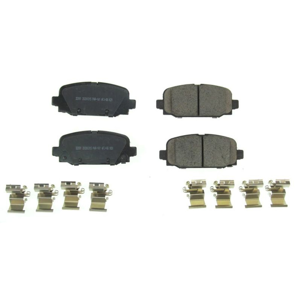 PowerStop 17-2081 Z17 Evolution Brake Pads for 2019-2021 Jeep Compass Altitude