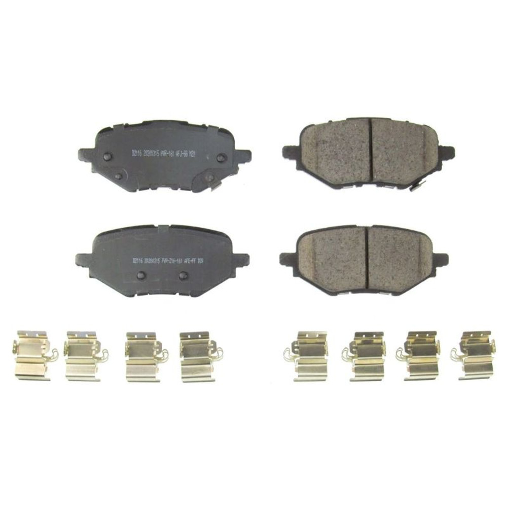 PowerStop 17-2116 Z17 Evolution Brake Pads for 2017-2020 Honda Clarity Electric