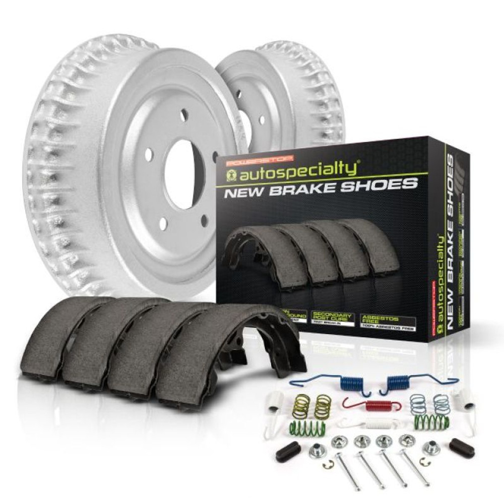 PowerStop KOE15327DK Autospecialty Drum Kit for 1992-1993 Jeep Cherokee Base