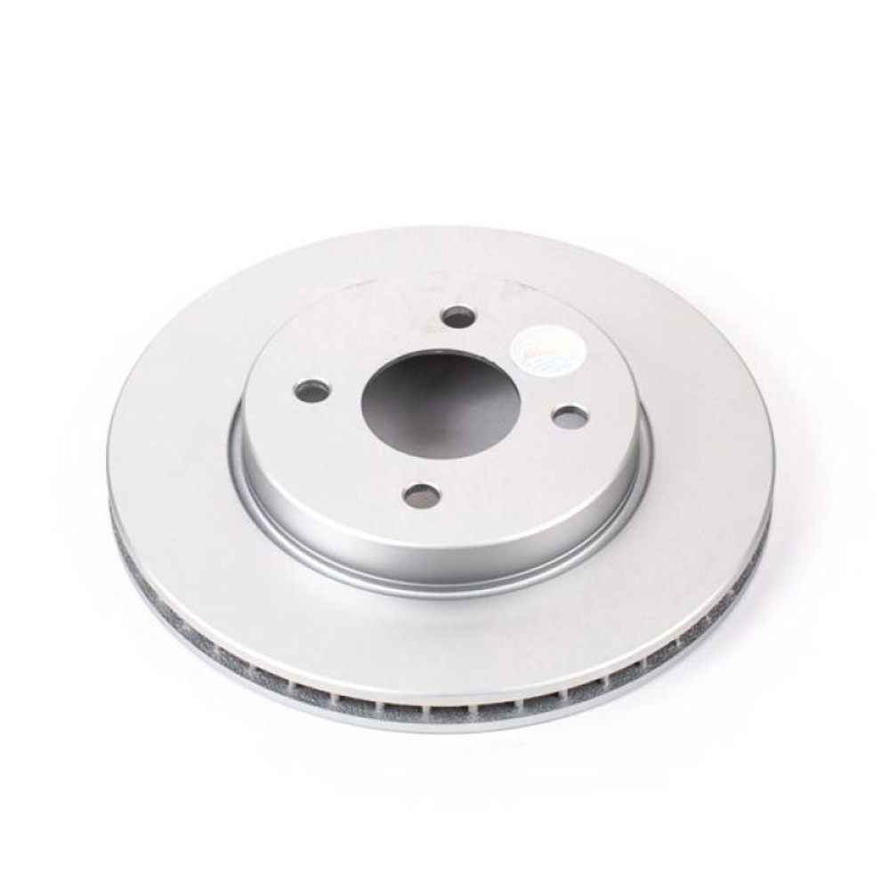 PowerStop JBR1539EVC Evolution Coated Rotor for 2012-2018 Nissan Versa 1.6 S