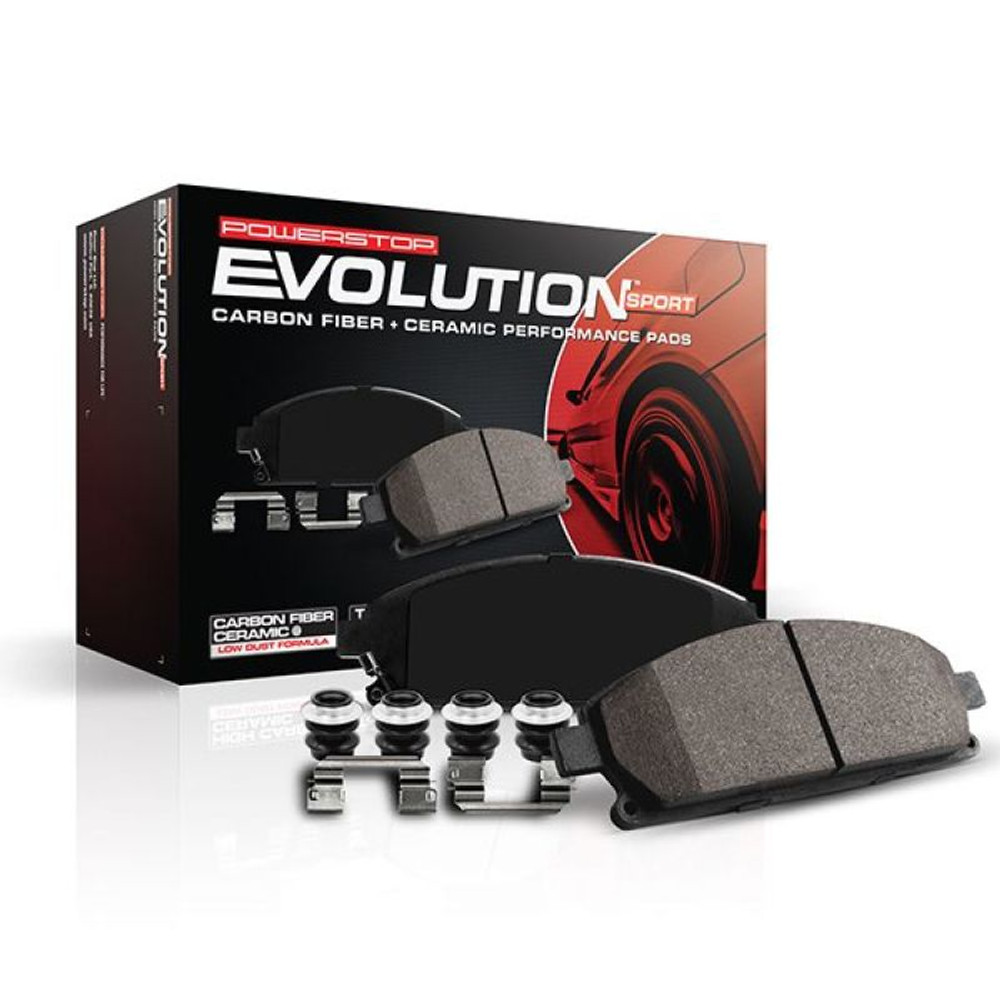 PowerStop Z23-2399 Z23 Evolution Brake Pads for 2018-2021 Tesla 3 Performance