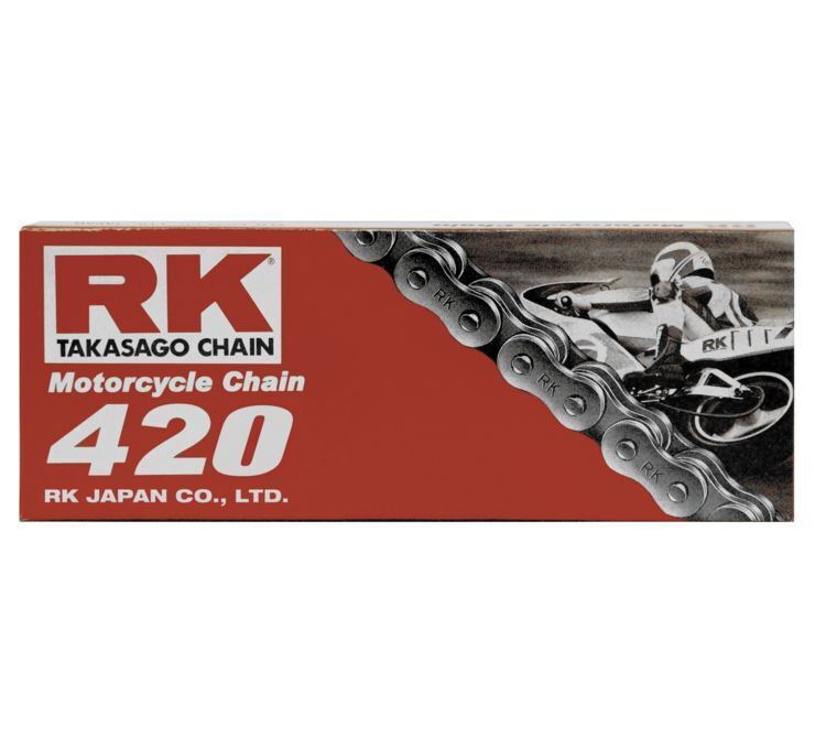 420-124 Non Sealed Chain - 420-124 - Natural