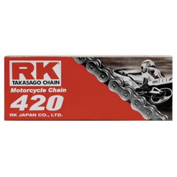 420-130 Non Sealed Chain - 420-130 - Natural