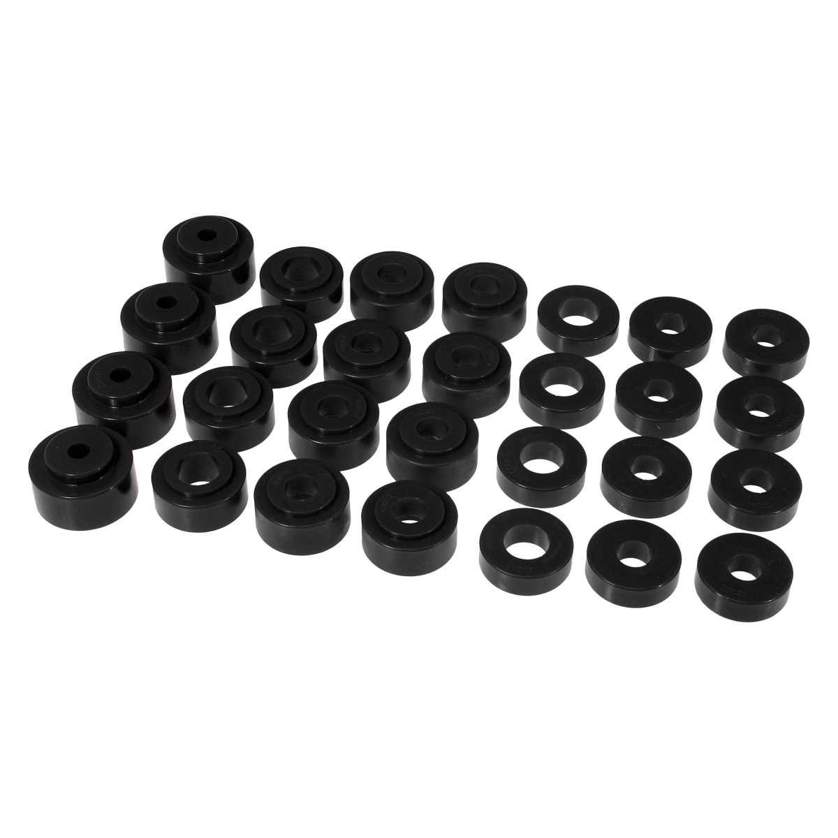 Body Mount Radiator Support Bushings for 1968-1972 GMC Mid-Size Hardtop - Black