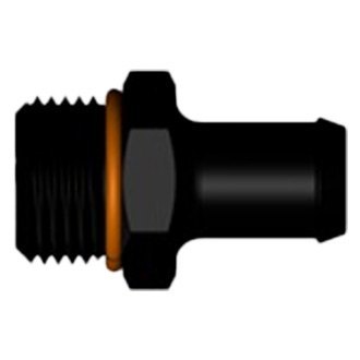 10 AN ORB to Barb 0.625 in. Hose - Black