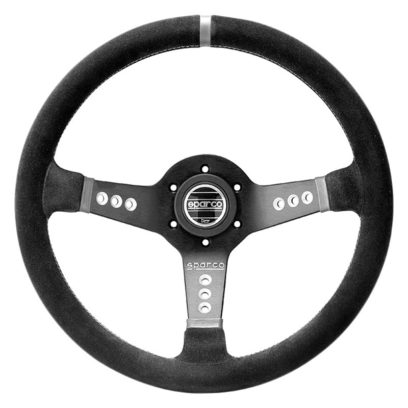 L777 Series Street Racing Steering Wheel - Suede Black