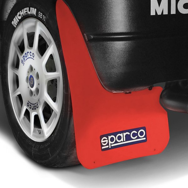 Universal Mud Flap, Red - Pair