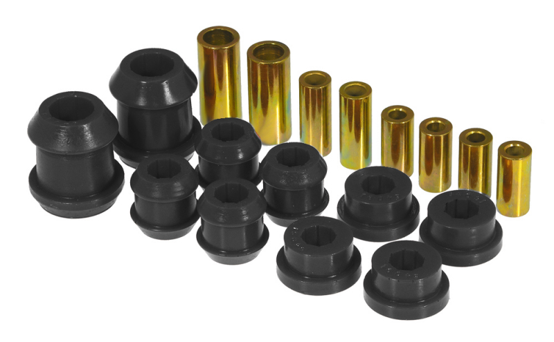 Front Upper & Lower Control Arm Bushings for 1992-1995 Honda Civic - Black