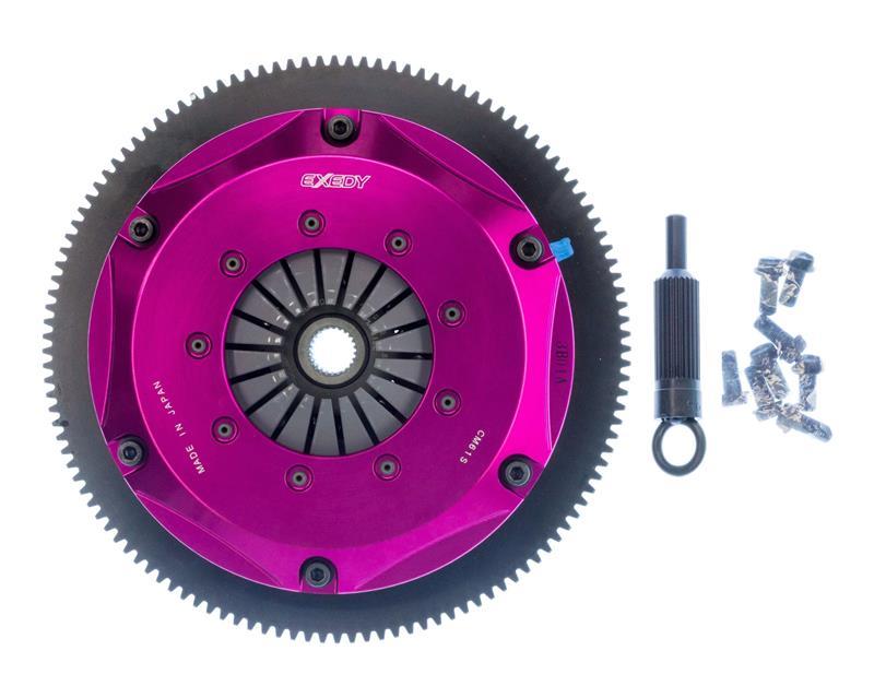 FM032SD Hyper Twin Cerametallic Clutch Sprung Center Disc Push Type Cover for 2006-2006 Saab 9-2X Aero H4