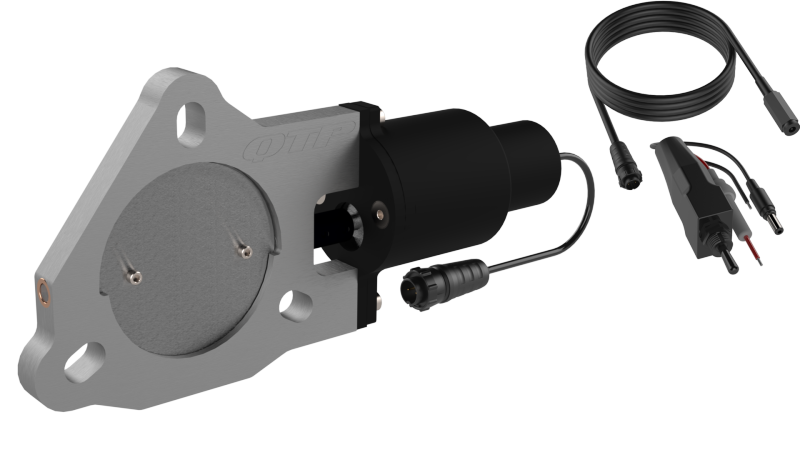 3 in. Bolt-On QTEC Electric Cutout Valve - Single