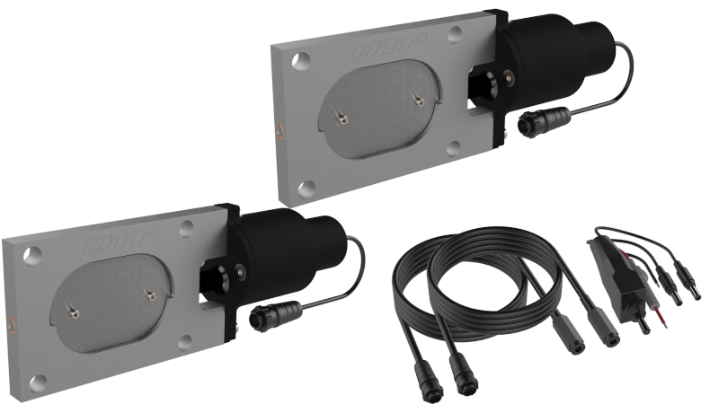 Bolt-On QTEC Dual Low Profile Oval Electric Cutout Valves - Pair