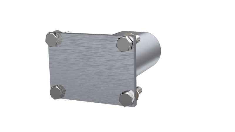 10338 3 in. Weld-On QTEC Low Profile Conncetion Oval Tube Kit