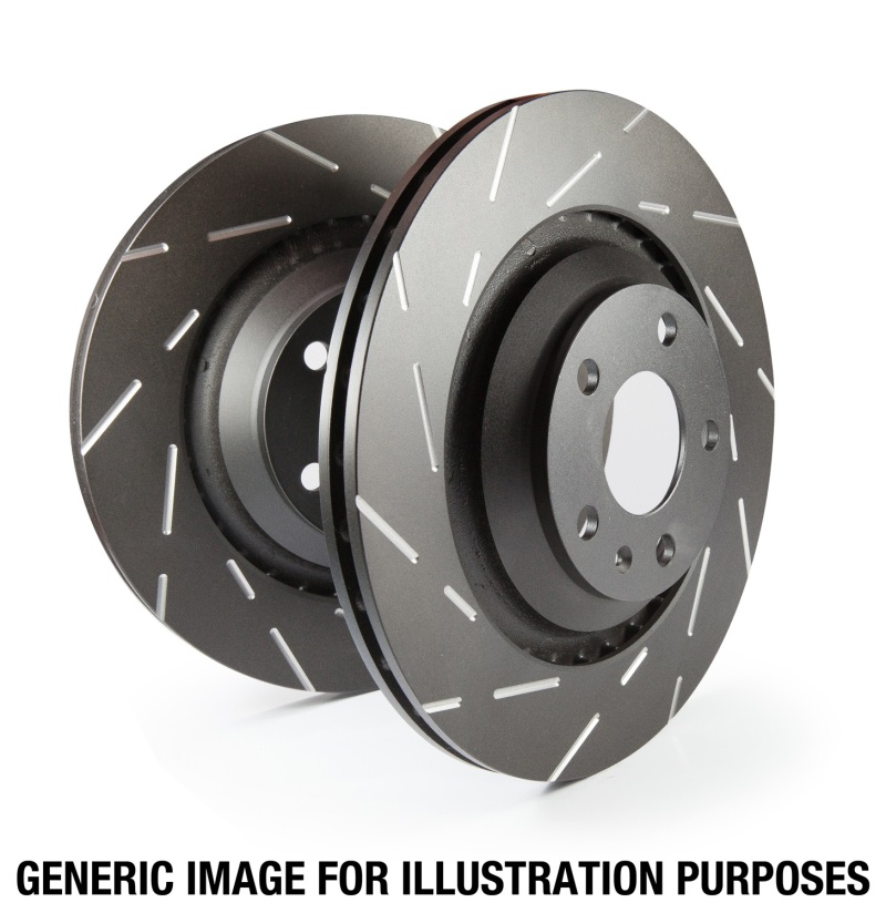 USR Slotted Front Rotors for 2008-2014 Cadillac CTS-V 6.2 Supercharged
