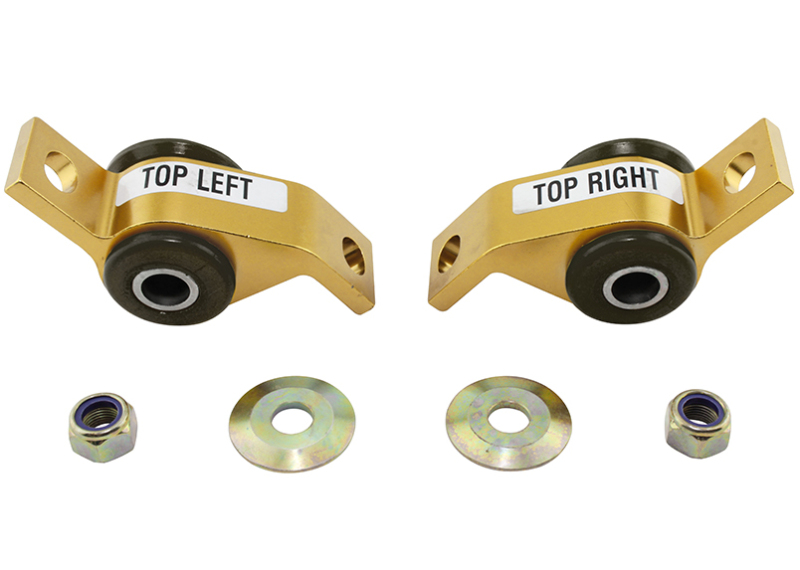 Whiteline KCA361 Non-Turbo Front Comfort Anti-Dive Caster Kit for 1993-2000 Subaru Impreza