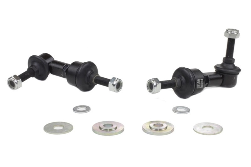 Whiteline KLC109 Rear Sway Bar Link Kit-Adjustable Ball End Links for 89-98 Nissan 240SX S13 & S14