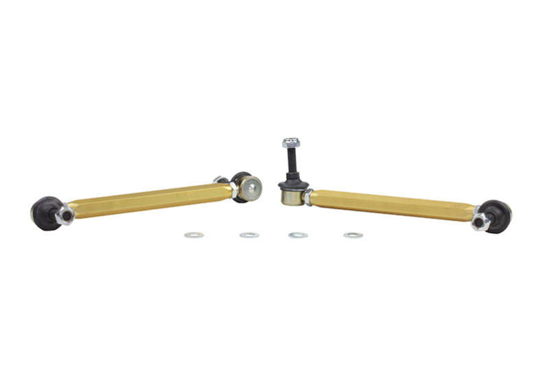 Whiteline KLC106 Rear Sway Bar Link Kit-Adjustable Ball End Links for 02-06 Mini Cooper S