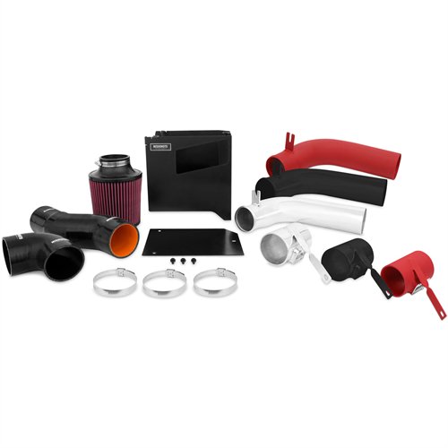 Performance Air Intake Kit with Box for 15 Subaru WRX, Wrinkle Red