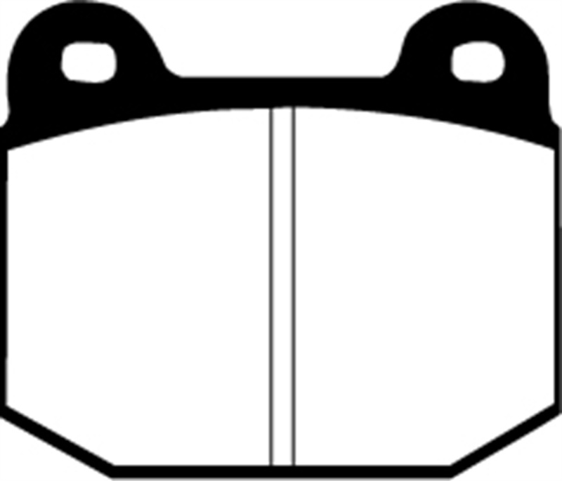 DP2197-2 Greenstuff Front Brake Pads for 08 Plus Lotus 2-Eleven 1.8 Supercharged