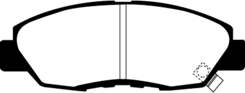 DP2812-2 Greenstuff Front Brake Pads for 97 Acura CL 2.2