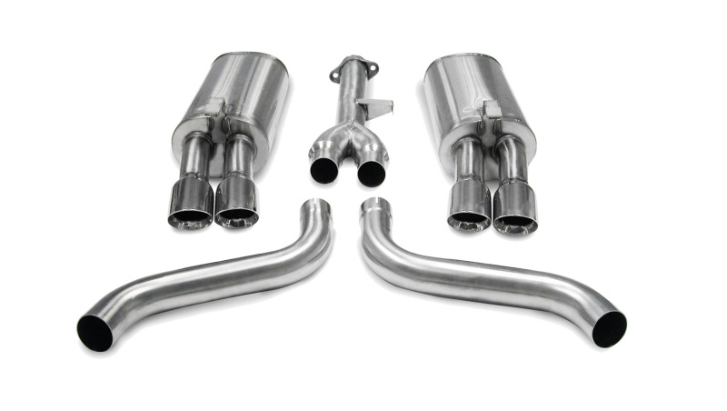 14115 Polished Sport Cat-Back Exhaust for 86-91 Chevrolet Corvette C4 5.7L V8 L98