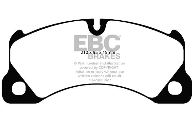 DP51835NDX Bluestuff Front Brake Pads for 10 Plus Porsche Cayenne 3.0 Supercharged Hybrid