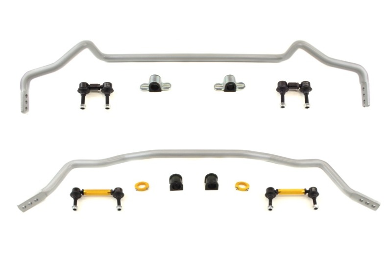 Whiteline BMK010 Lancer Evolution 10 AWD Anti Sway Bar Front & Rear Vehicle Kit for 7-08 Plus Mitsubishi