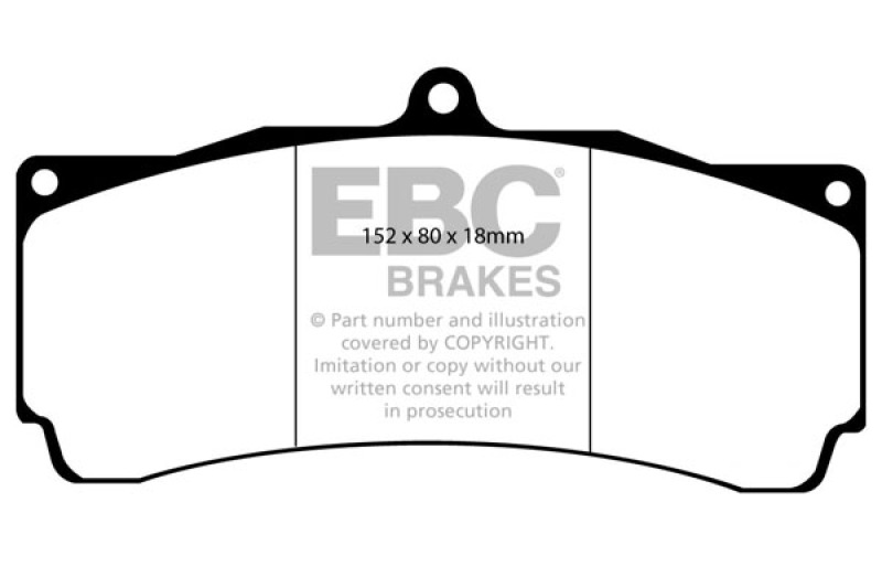 DP4006R Yellowstuff Brake Pads for Brakes