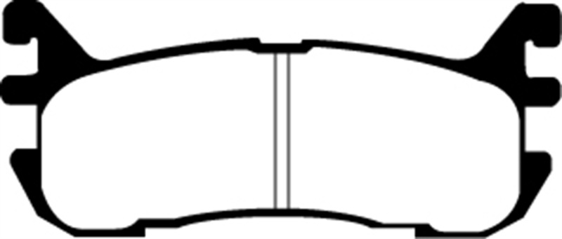 DP41003R Yellowstuff Rear Brake Pads for 97-02 Ford Escort 2.0