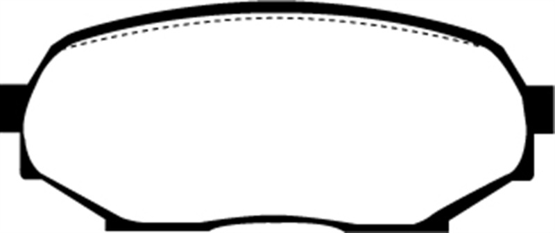 DP4802R Yellowstuff Front Brake Pads for 90-93 Geo Storm 1.6