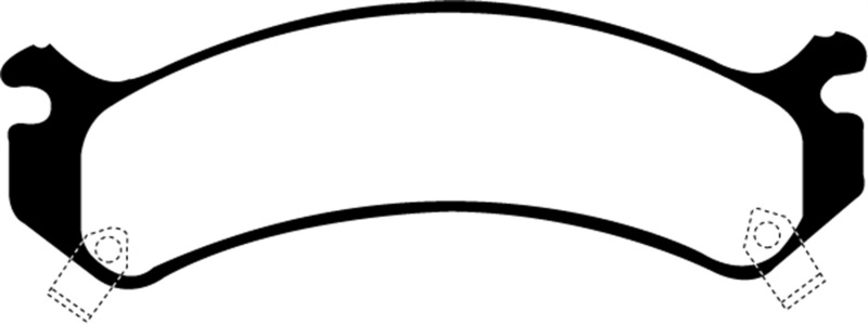 Greenstuff Front Brake Pads for 02 Chevrolet Avalanche 8.1