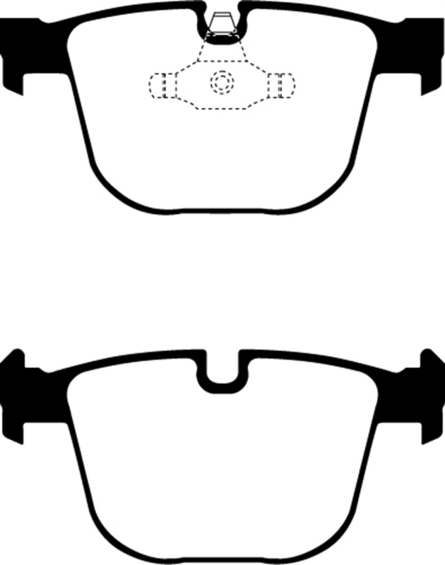 DP31451C Redstuff Rear Brake Pads for 08-10 BMW M3 4.0