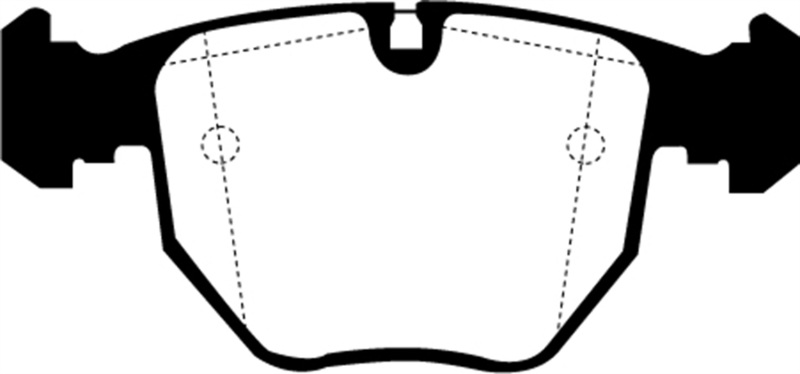 DP41036R Yellowstuff Front Brake Pads for 00-04 BMW M5 5.0