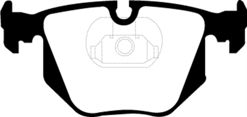 DP41118R Yellowstuff Rear Brake Pads for 01-07 BMW M3 3.2